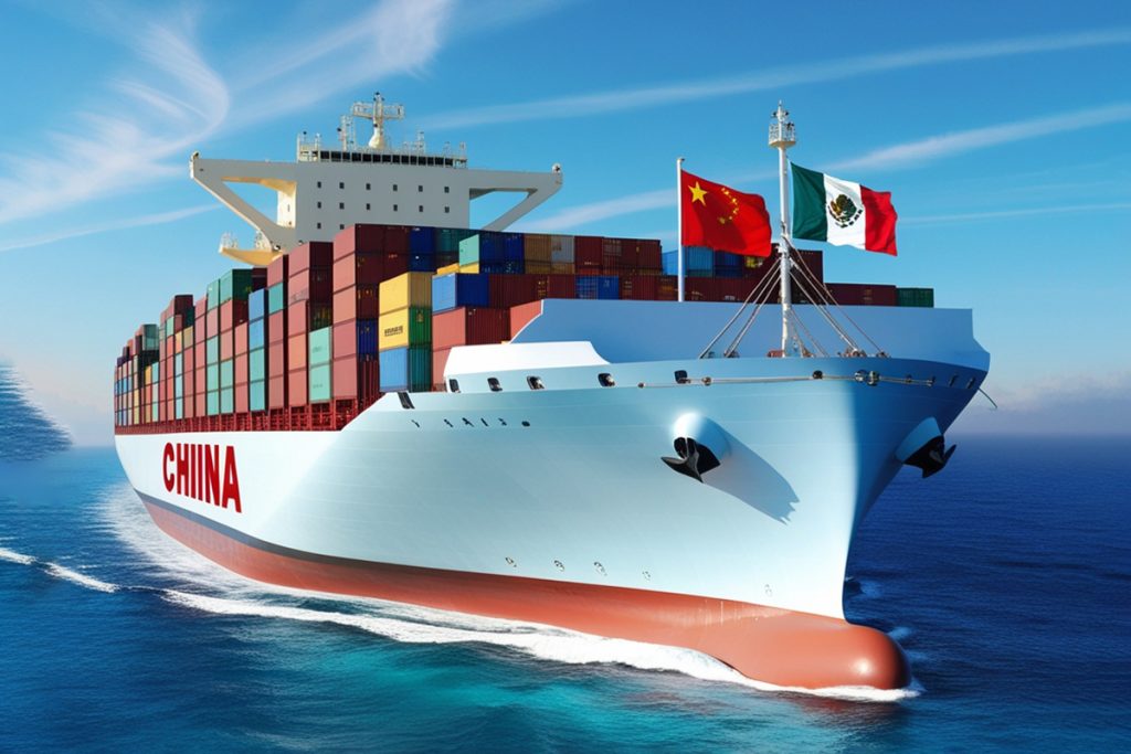 Import goods from China to Mexico 