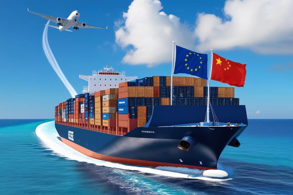 Shipping from China to Europe